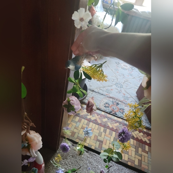 Floating Flower Hanging Backdrop (Handmade) - Picture 7 of 11